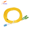 Telecommunication Networks Simplex Patch Cord , SM Single Mode 15m Patch Cable